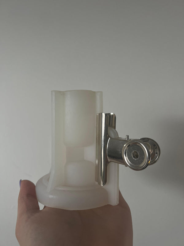 Silicone candle holder mold - Razzo Studio
